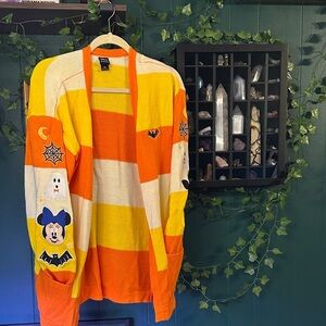 Micky & Minnie’s Candy Corn Delight Cardigan